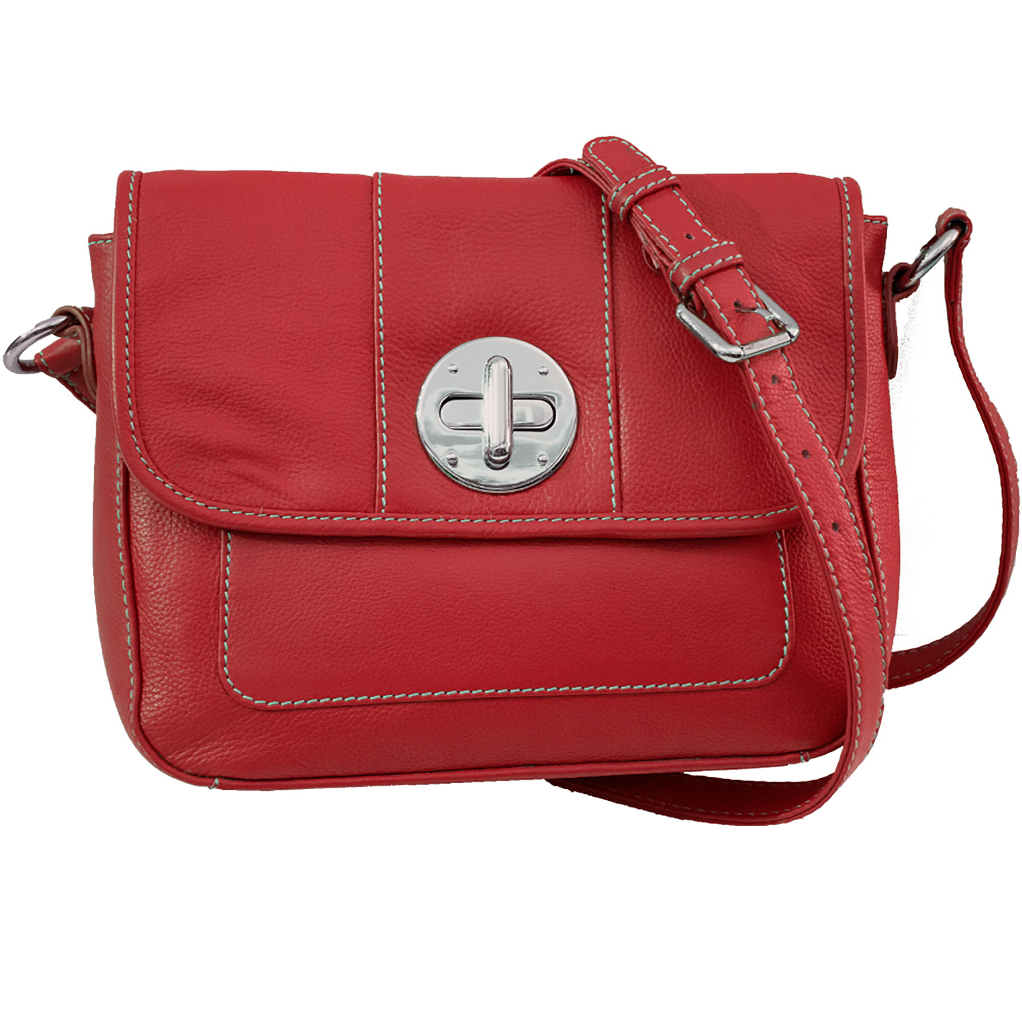 ILI 6984 Leather Crossbody Handbag